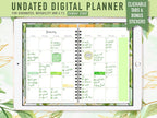Digital Planner Goodnotes - Green