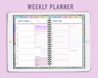 Undated Digital Planner - Purple